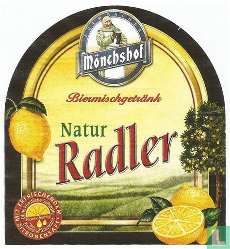 Mönchshof Natur Radler 2017 Kulmbacher Brauerei A G Kulmbach