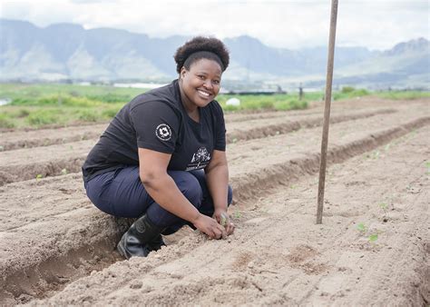 First Planting At The Living Soils Community Spier Wine Farm