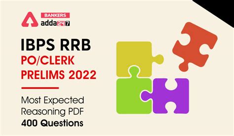 Most Expected Reasoning Questions For Ibps Rrb Po Clerk Prelims