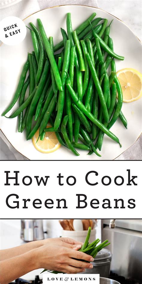 How To Cook Fresh Green Beans Artofit