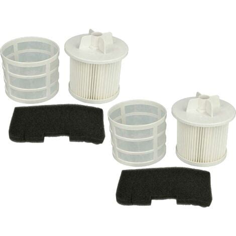 Vhbw Lot De 4 Filtres Compatible Avec Hoover TSBE1401 012 39001454