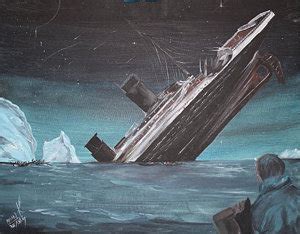 Titanic Sinking Painting at PaintingValley.com | Explore collection of ...