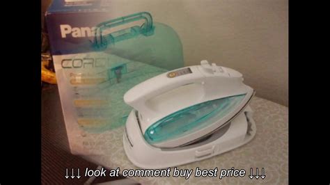 Ni L70sr Steam Panasonic Iron Cordless Youtube