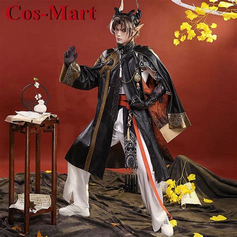 Cos Mart Game Arknights Chongyue Cosplay Costume Fashion Handsome ...