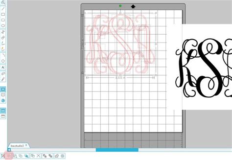 How To Create Monograms With Silhouette Silhouette Tutorial Poofy