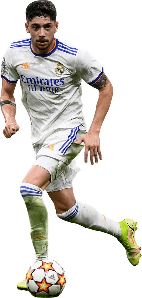 Federico Valverde Real Madrid Football Render Footyrenders