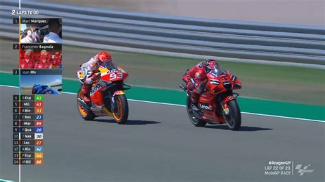 Hasil MotoGP Aragon 2021 Pecco Bagnaia Juara Marc Marquez 2 Mir 3