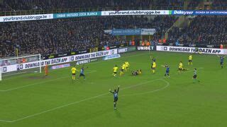 Club Brugge En Union Dat Match Eindigt Met Veldspeler In Doel