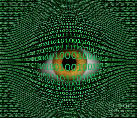 Eye And Binary Code Photograph By Victor De Schwanberg Science Photo