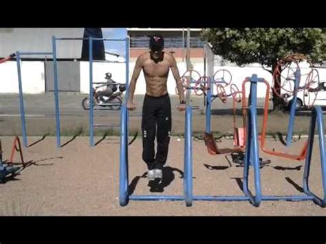 Street Workout Meu Treino Na Barra Fixa E Flex Es Youtube