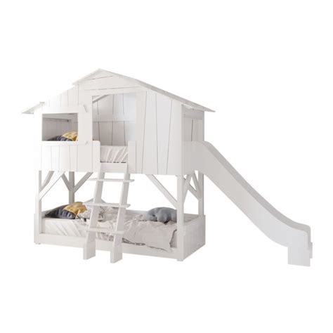 CABANE SUPERPOSEE TOBOGGAN SEUL MDF SAPIN Mathy By Bols