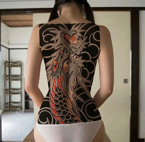 Yakuza Style - Dragon | Body art tattoos, Full body tattoo, Japanese ...