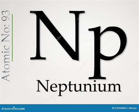 Neptunium Element Symbol