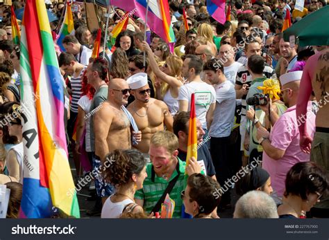 Bologna Italy June 9 2012 The Gay Pride In Bologna June 9 2012 Demonstration For Equal Rights