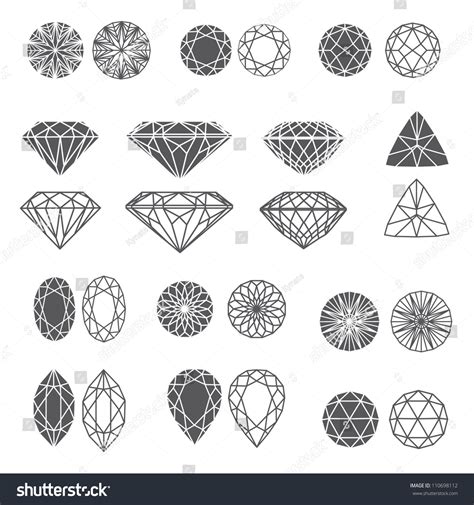 Gemstone Cut Shape Design: Over 10,154 Royalty-Free Licensable Stock ...