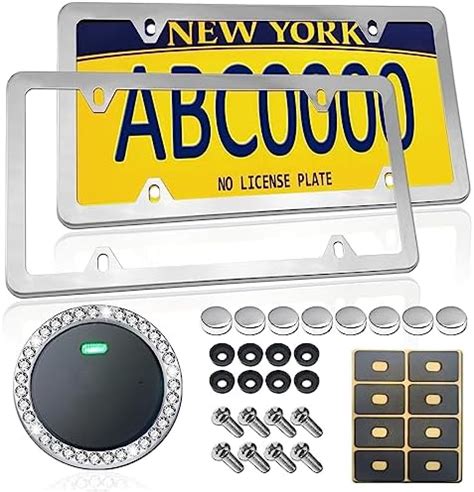 Amazon Zxfoog License Plate Frames Stainless Steel Car Tag Covers