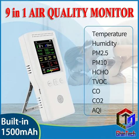 Jual In Air Quality Detector Lcd Display Monitor Kualitas Udara