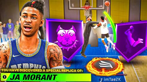 Ja Morant “inside Out Shot Creator” Build Is Unguardable W Insane