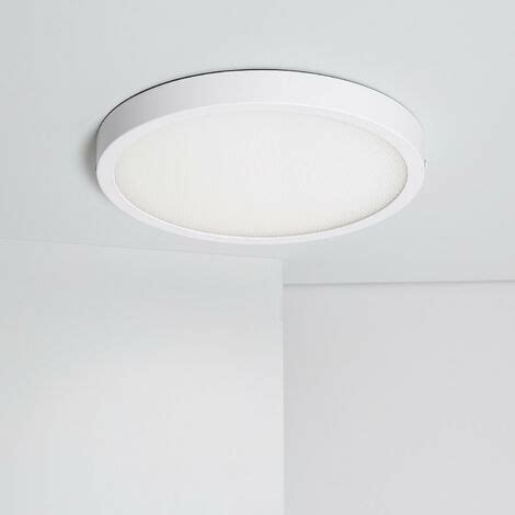 Plafoniera Led W Circolare Superslim Cri Microprismatica Cct