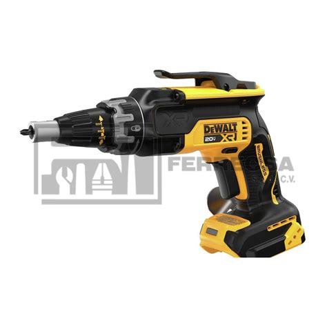 ATORNILLADOR TABLARROCA 20V MAX DCF630B B3 DEWALT Tienda Ferrecsa