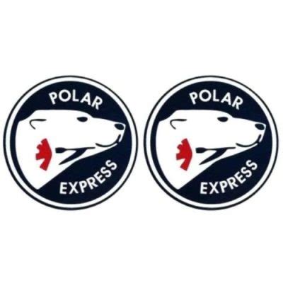 Deurtrede Stickerset Polar Express Bear Led4Wheels