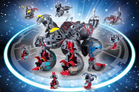 Bakugan Maxus Helios 7w1 Zestaw Maxus Dragonoid