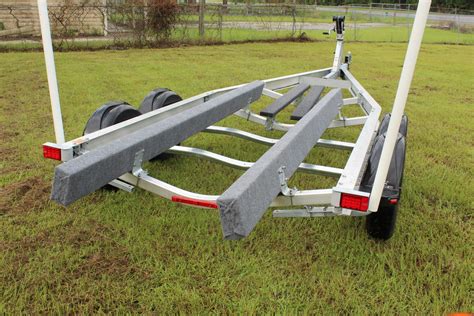 Aluminum Tandem Torsion Axle Deep V Boat Trailer At 411marine