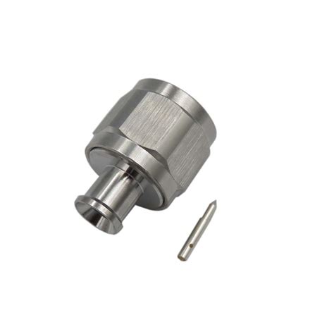 Rf Coaxial N Male Solder Straight Connector For Rg Cable