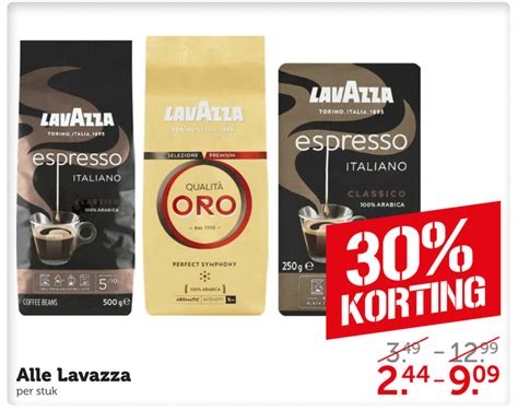 Lavazza Koffiecups Koffie Folder Aanbieding Bij Coop Details