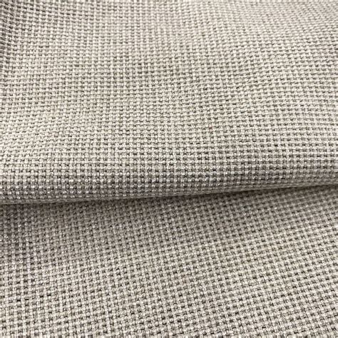 Polyester Jacquard Velvet Linen Like Fabric For Sofa Curtain