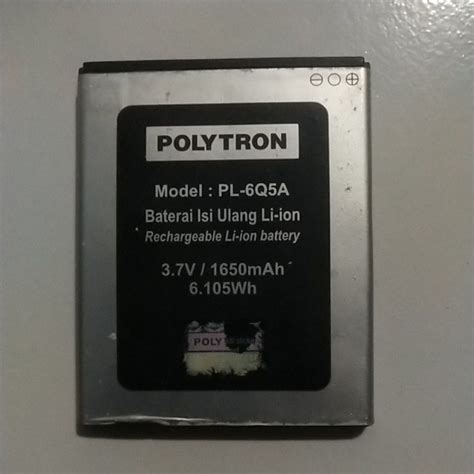 Jual BATERAI POLYTRON ROKET R2457 PL 6Q5A ORIGINAL Shopee Indonesia