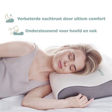 CozySense Hoofdkussen Orthopedisch Hoofdkussen Traagschuim