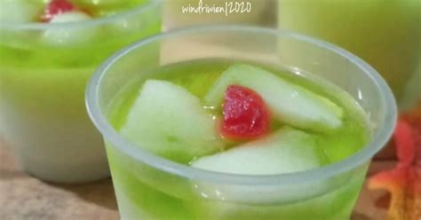 Resep Puding Susu Melon Segaarr Oleh Windri Aries Ig Windriwien