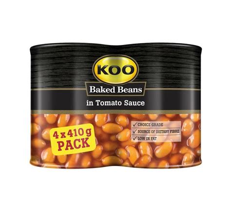 KOO - Baked Beans in Tomato Sauce 4x410g | Shop Today. Get it Tomorrow ...