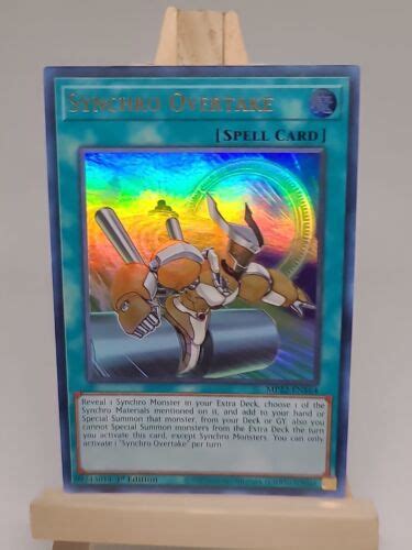 Yu Gi Oh TCG Synchro Overtake 2022 Tin Of The Pharaohs Gods MP22 EN164