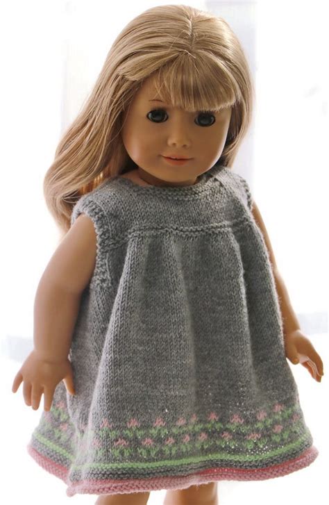 18 Inch Doll Dress Knitting Pattern Artofit