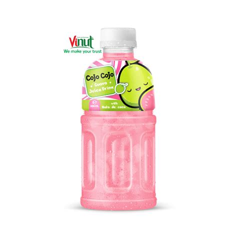 Ml Vinut Bottle Nata De Coco Drink With Guava Juice Manufacturers