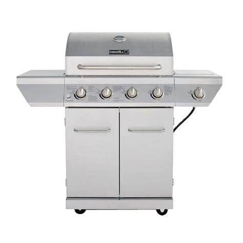 Nexgrill Burner Propane Gas Grill In Stainless Steel With Side Burner