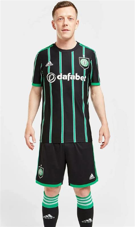 New Celtic Away Strip 2022-23 | Adidas unveil black & green Glasgow ...