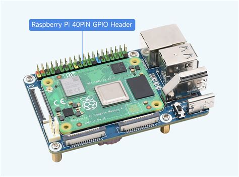 Mini Base Board C Designed For Raspberry Pi Compute Module 4 CM4 IO