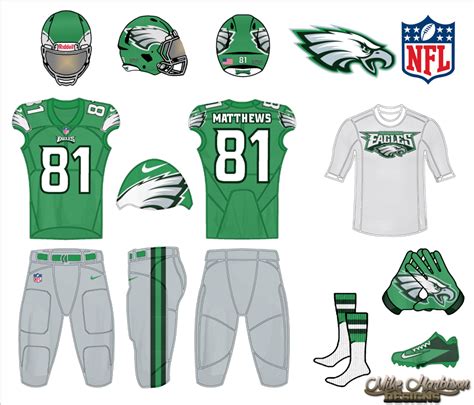 Philadelphia20eagles20home20uniforms Nfl Outfits Football