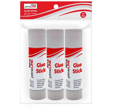 Waltons Primeline Glue Stick 35gr Pack 3 Bidvest Waltons Back To School