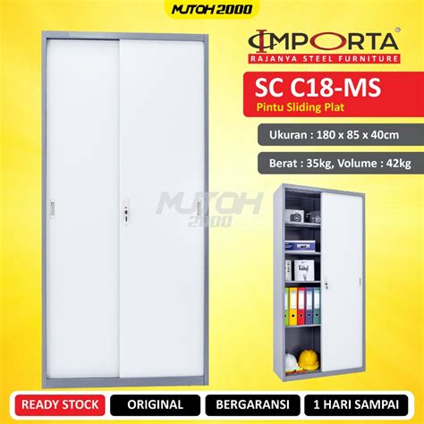 Jual Lemari Arsip Lemari Besi Filling Cabinet IMPORTA SC C18 MS