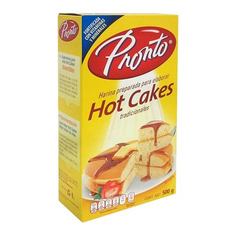 Harina Para Hot Cakes Pronto Tradicionales 500 G Walmart