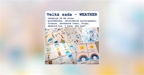 Materi L Velk Sada Aktivit Weather