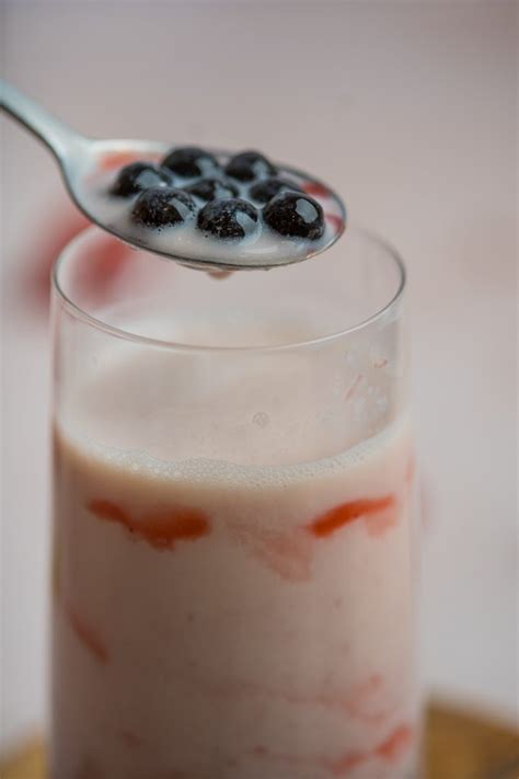 How To Make Strawberry Boba Tea Best Kept Dishes