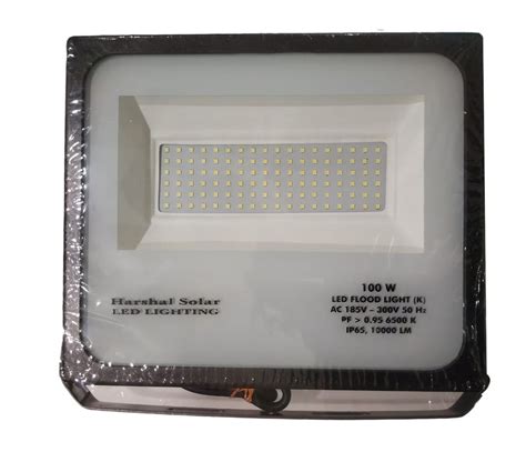 Harshal Solar Aluminium 100 Watt LED Floodlight IP Rating IP65 At Rs