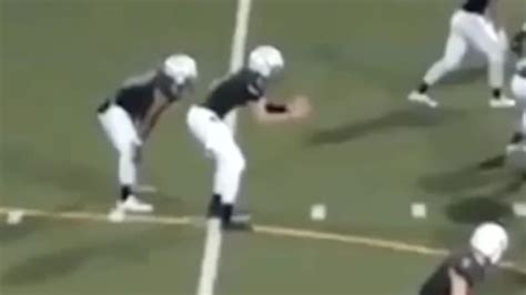 Video Justin Herbert High School Football Highlights Show His Big Time