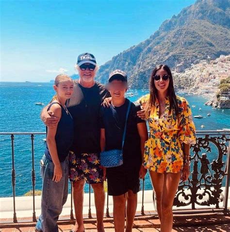 Flavio Briatore A Capri Con Nathan Falco E Leni Klum La Prima Foto Con