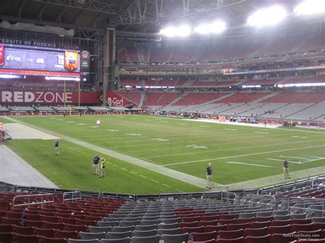 Section 123 at State Farm Stadium - Arizona Cardinals - RateYourSeats.com